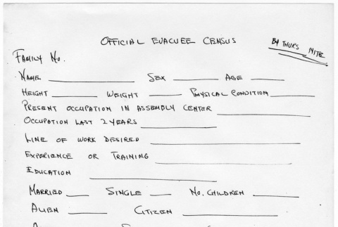 Draft Evacuee census form (ddr-densho-122-834)