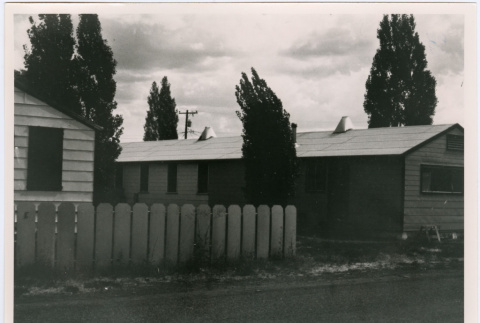 Original military police office buildings at Tule Lake (ddr-densho-345-124)