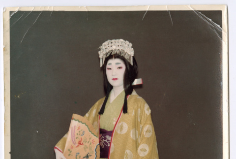 Woman in formal kimono (ddr-densho-501-44)