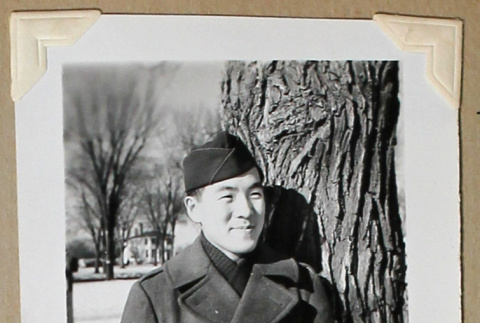 Man in military uniform (ddr-densho-404-361)