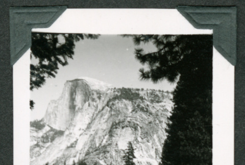 Half Dome at Yosemite (ddr-densho-475-682)