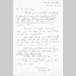 Letter from Frank Ito to Joe and Lea Perry, December 30, 1944 (ddr-csujad-56-99)