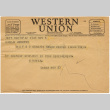 Western Union Telegram to Kaneji Domoto from K. Maida (ddr-densho-329-669)
