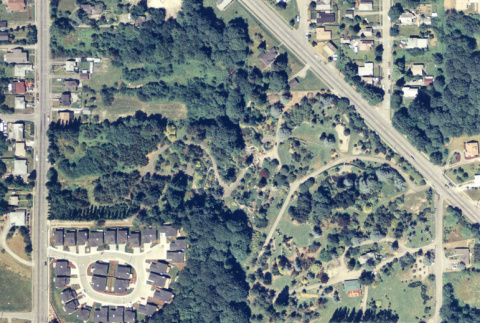 Aerial view of Garden (ddr-densho-354-38)