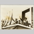 Francisco Franco and other military leaders on a raised platform (ddr-njpa-13-628)