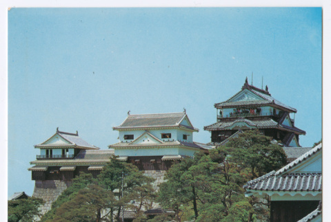 Blank Postcard of Matsuyama Castle (ddr-ohs-1-172)