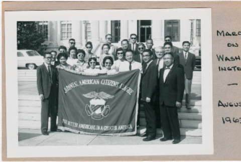 Japanese American Citizens League at March on Washington (ddr-densho-379-434)