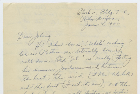 Letter from Muts Nobe to John Bonomi (ddr-janm-21-70)