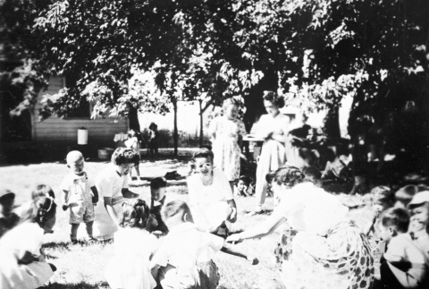 Japanese Americans at a picnic (ddr-densho-15-81)