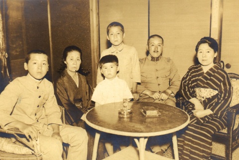 A military officer and his family (ddr-njpa-4-2465)