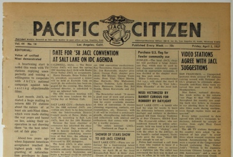 Pacific Citizen, Vol. 44, No. 14 (April 5, 1957) (ddr-pc-29-14)