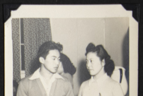 Gracey Tomita at a community event (ddr-densho-542-626)