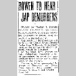 Bowen to Hear Jap Demurrers (February 11, 1942) (ddr-densho-56-620)