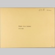 Envelope of Hisao Asahara photographs (ddr-njpa-5-350)