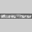 Negative film strip for Farewell to Manzanar scene stills (ddr-densho-317-123)