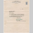 Correspondence regarding return to Hawai'i after World War II (ddr-densho-320-8)