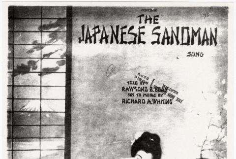 Sheet music for 