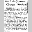 Tule Lake Japanese Charges Dismissed (July 23, 1944) (ddr-densho-56-1056)