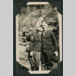 Man and woman pose on hike (ddr-densho-359-561)