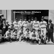 Document with photo of Alameda Kono Allstars  and clippings (ddr-ajah-5-50)