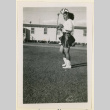 Majorette at a hospital tea party (ddr-densho-37-1255)