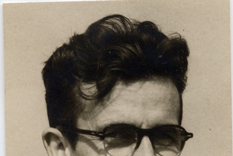 Photograph of an unknown man (ddr-njpa-2-660)