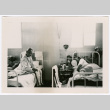 Two men in hospital beds (ddr-densho-475-417)