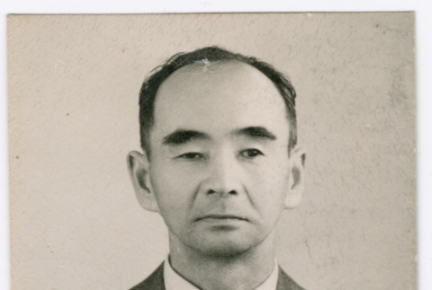 Portrait of a man (ddr-densho-501-11)