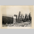 Dorothy Morita standing at viewpoint (ddr-densho-409-62)