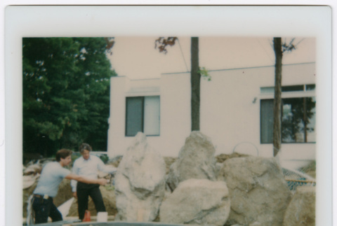 Rock feature under construction (ddr-densho-377-1935)