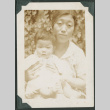 Iku Takahashi and baby (ddr-densho-355-398)
