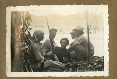 Japanese Peruvian men, hunting (ddr-csujad-33-58)