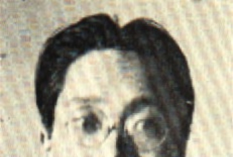 Portrait of a writer (ddr-njpa-4-1047)