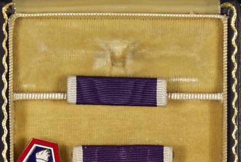 Nisei soldier's Purple Heart (ddr-densho-105-20)