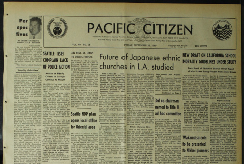 Pacific Citizen, Vol. 69, No. 13 (September 26,1969) (ddr-pc-41-39)
