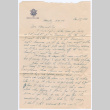 Letter from Tadashi Ishida to Mr. & Mrs. Y Ishida (ddr-densho-535-81)