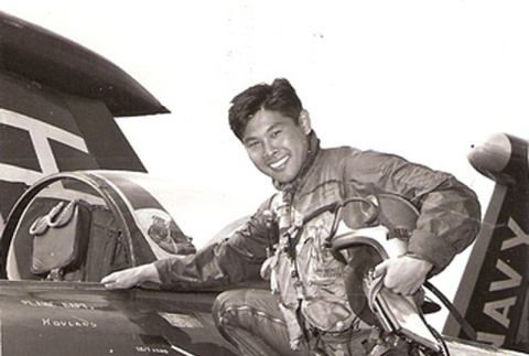 Japanese American naval aviator (ddr-densho-513-11)