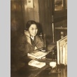 Woman using a telephone (ddr-njpa-4-2388)