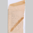 Torn piece of envelope with names (ddr-densho-426-966)