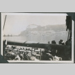 Soldiers looking at the Rock of Gibraltar (ddr-densho-201-822)