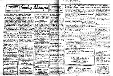 Rocky Shimpo Vol. 12, No. 152 (December 15, 1945) (ddr-densho-148-238)