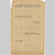 The Tule Lake WRA Center Information Bulletin (March 2, 1944) (ddr-densho-284-5)