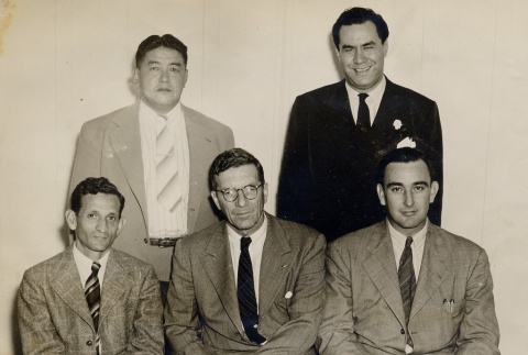 Paul Withington and other members of Territorial Boxing Commission (ddr-njpa-2-1034)