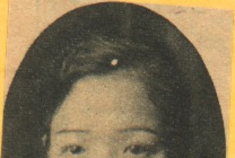 Portrait of Kyoko Matsumura, a writer (ddr-njpa-4-858)