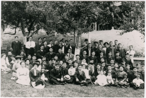 A group of Furuya Company employees (ddr-densho-353-147)