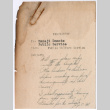 Memorandum to Community Council from John J.O. Moore (ddr-densho-329-985)
