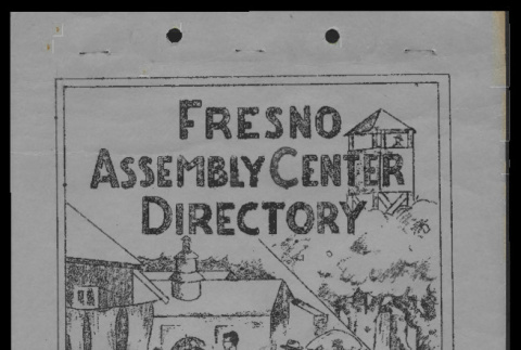 Fresno Assembly Center directory, 1942 (ddr-csujad-55-859)