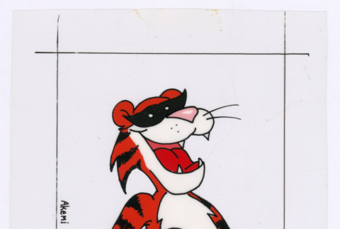Tiger label mock-up (ddr-densho-499-133)