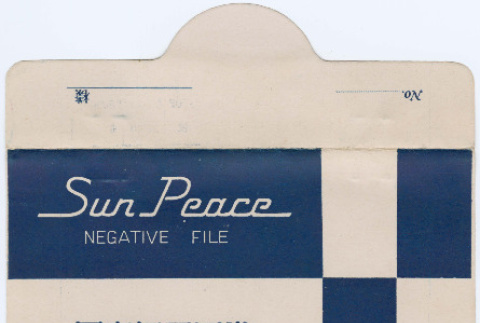 Negative sleeve with images ddr-densho-426-917-926 (ddr-densho-426-916)