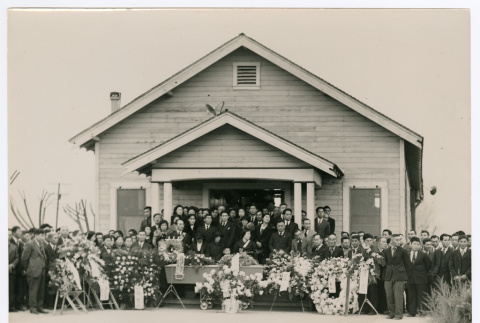Tokuta Nishime's Funeral (ddr-ohs-1-80)